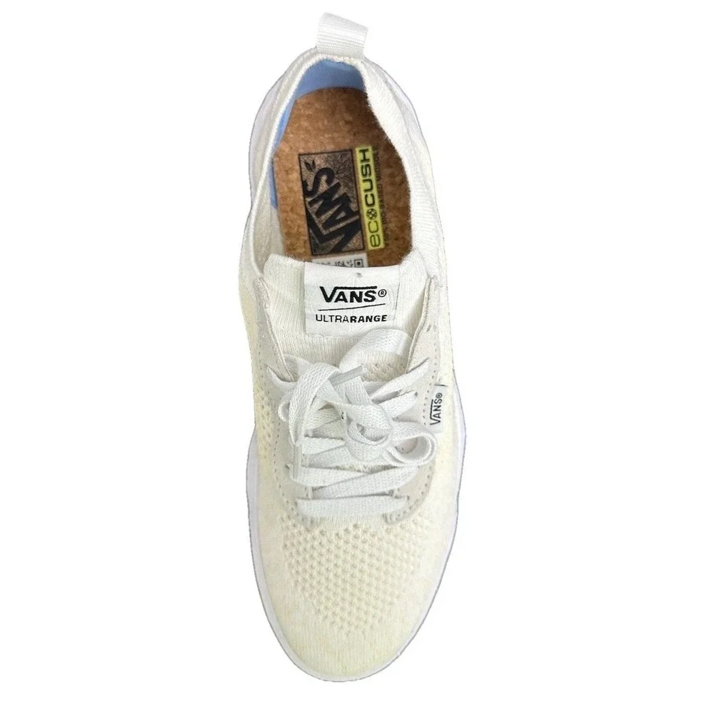 VANS Unisex ULTRARANGE VR3 LOW TOP SHOES True White Comfy Cush Men 6.5 Womens‎ 8